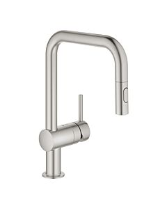СМЕСИТЕЛ GROHE VENTO ONE PULL-OUT 30439DC0 (02GRO 223)