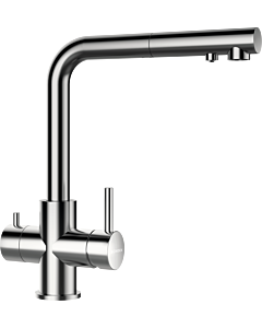 СМЕСИТЕЛ SCHOCK Vitus Pull-out Inox (02SCH 677)