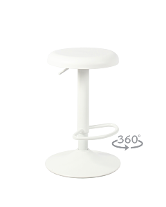 Бар стол KISH - бял (3521234)
