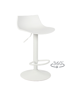 Бар стол MARAD - бял (3521243)
