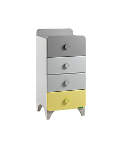 Детски скрин с 4 чекмеджета MINIA  (3575269)