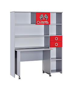 Детско бюро с етажерка TURBO CAP 2 (3575435)