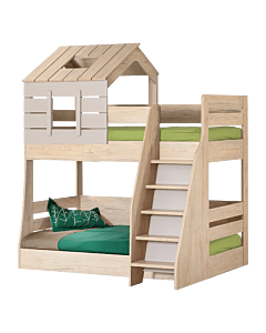 Двуетажно детско легло MY HOUSE - дясно (3575051_1)