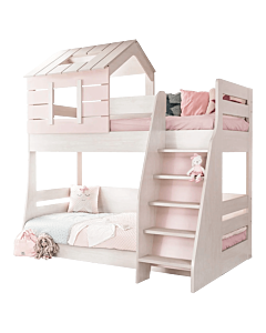 Двуетажно детско легло PINK HOUSE - дясно (3575082_1)
