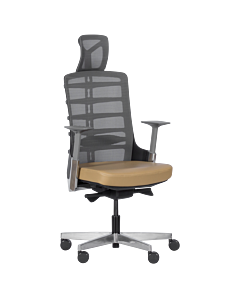 Ергономичен стол ALBERTO - бежово (3520780_2)