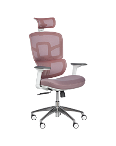 Ергономичен стол Carmen 7579 - червен (3520403_3)