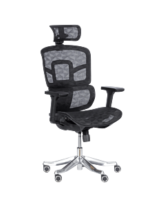 Ергономичен стол Carmen 7583 - черен (3520407)