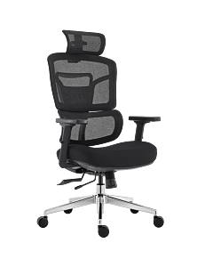 Ергономичен стол Carmen 7589 - черен (3520418)