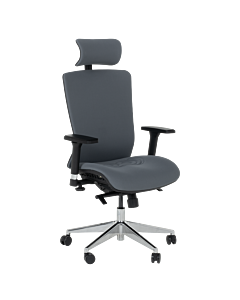 Ергономичен стол COTIA - тъмносив (3520603_2)