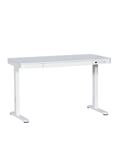 Ергономично регулируемо бюро Carmen CR-118 E - бяло (3510009)