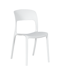 Градински стол BERKANE - бял (3535818)