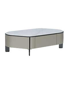 Холна маса PALMER - бял-капучино (35307457)