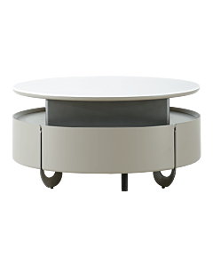 Холна маса TARIA - бял-капучино (35307458)