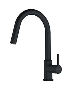 СМЕСИТЕЛ FRANKE LINA PULL OUT Black Matte (02FRA 033)