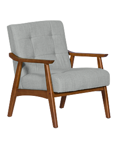 Кресло LEO - орех - сив (3532903)