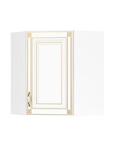 Кухненски шкаф IMPERIA 60 ъглов бяло/златна патина  (089.001.0146)