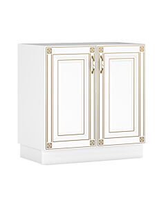 Кухненски шкаф IMPERIA 80Н бяло/златна патина  (089.001.0063)