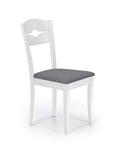 Трапезен стол MANFRED сиво/бяло  (006.001.0044)