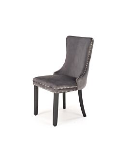 Трапезен стол ALDA сиво/черно  (100.003.0339)