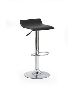 Бар стол Н-1 черно/хром  (100.009.0069)