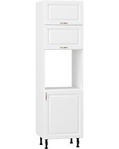 Кухненски шкаф долен MICHELLE ШД-60/219 ЗА ФУРНА бяло/бяло  (004.103.0012)