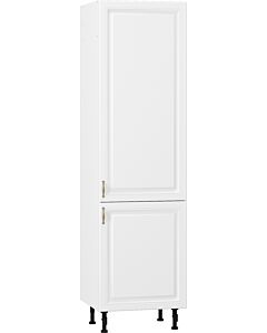 Кухненски шкаф долен MICHELLE ШУ-60/219 ЗА ХЛАДИЛНИК бяло/бяло  (004.103.0016)