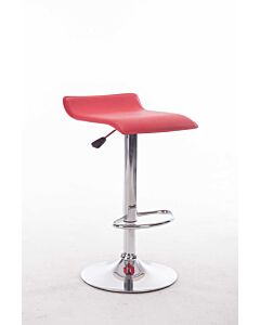 Бар стол Н-1 червено/хром  (100.009.0015)