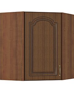 Кухненски шкаф OREH горен ъглов В-60/72/60 орех/орех мускат патина  (005.002.0207)