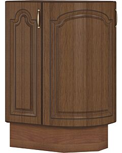 Кухненски шкаф OREH долен Н-30/87 ДВ.ЗАОБЛЕН, орех/орех мускат патина  (004.102.0029)
