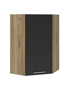 Кухненски шкаф SKY LOFT ъглов В-60/60/93 златен дъб крафт/сиво  (005.002.3304)