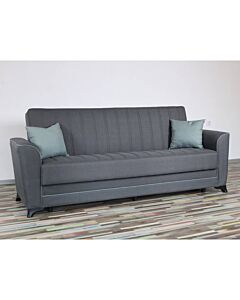 Диван MADRID сиво/сиво каре  (096.001.0035)