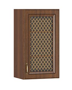 Кухненски шкаф GRAND NEW 40ВВ ВИТРИНА горен,  орех/златен дъб  (089.001.0075)