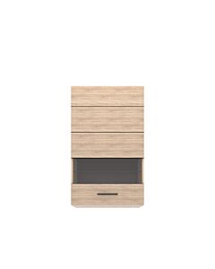 Витрина-2 SOLO 1W дъб сонома  (092.006.0027)