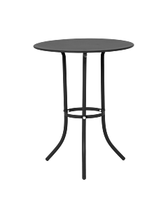 Метална градинска маса NIGER D 60 - черна (3535183)