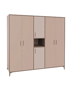 Петкрилен детски гардероб RIGA (3575316)