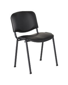 Посетителски стол Carmen 1131 LUX - черен (3520808)