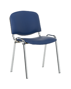 Посетителски стол Carmen 1135-1 LUX - тъмносин SC (3520872_2)