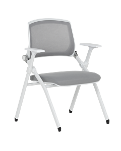 Посетителски стол Carmen 1706-1 - сив (3520916)