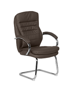 Посетителски стол Carmen 6154 - кафяв (3520078_9)