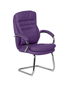 Посетителски стол Carmen 6154 - лилав (3520078_8)