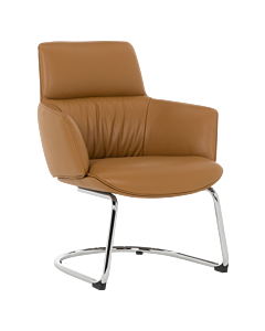 Посетителски стол KELLS - кафе (3520446)