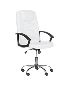 Президентски офис стол Carmen 6076 - бял (3520118_4)