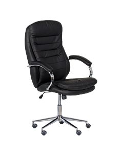 Президентски офис стол Carmen 6113-1 - черен (3520025)