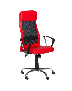 Президентски офис стол Carmen 6184 M - червен (3520162)