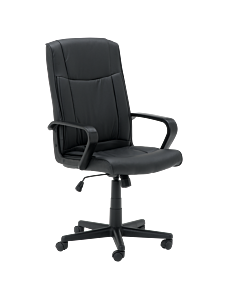 Президентски офис стол Carmen 6684 - черен (3520106)