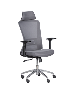 Ергономичен стол Carmen 7542 - сив (3520352_1)