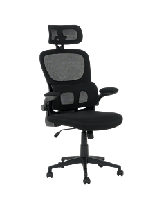 Президентски офис стол Carmen 7585 - черен (3520409)