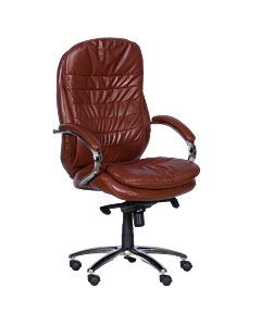 Президентски офис стол Carmen 8113-1 - искрящо кафяв (3520034_3)