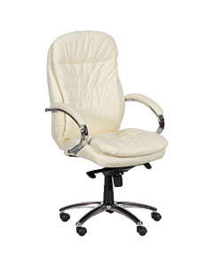 Президентски офис стол Carmen 8113-1 - крем (3520034_2)