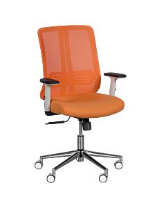 Президентски офис стол LORENA - оранжев (3520779)